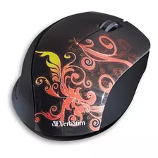 Mouse De Diseño Óptico Inalámbrico Verbatim 97782 Usb 2.0 