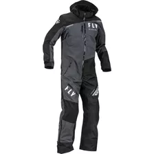 Fly Racing Mono De Concha De Cobalto (negro/gris, Xxl)