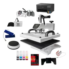 Maquina Estampar Sublimar 12en1 38x38+ Epson A4 Para Biromes