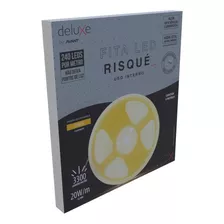 Fita De Led Risqué 3000k 12v 20w P/metro 5 Metros Ip20