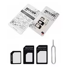 Adaptador De Chip Micro Sim E Nano Sim Chave Noosy Tope