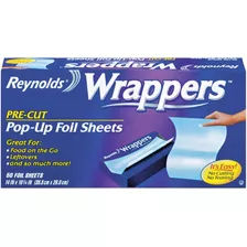 Reynolds Wrap Pers - Papel De Aluminio Desplegable Y Hojas,