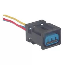 Plug Conector Bobina Ignicao Fiesta Ka Ecosport Flex 3 Fios