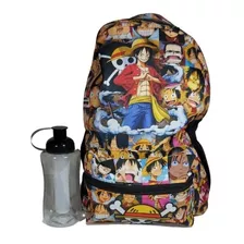 Mochila One Piece + Garrafa