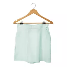 Brzé - Short Saia Dê Dois 01 Cor Verde Mental / Cor Of