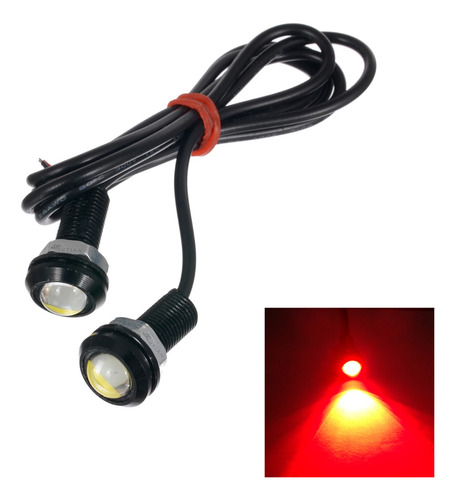 Par Ojo De Aguila Faros Led Tipo Xenon Niebla 23mm Drl, 2 Pz Foto 8