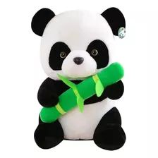 Peluche De Oso Panda Bambú 40cm Para Niños Suave 