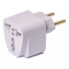 2 Adaptador Tomada Universal Padrão Europeu Uk Para Brasil