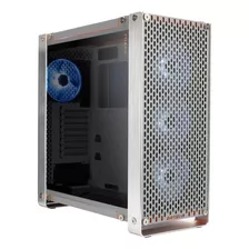 Gabinete Gamer In Win Dubili Grey E-atx 4 Fan Usb-c Gris