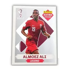 Figurinha Exclusiva Almoez Ali Prata Copa Do Mundo 2022