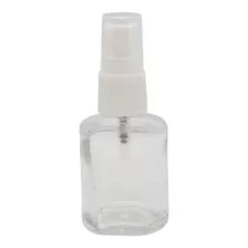 10 Frascos Vip 30ml De Vidrio Con Spray Blanco