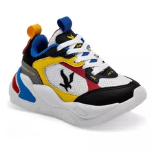 Tenis American Fire A69 Para Hombre Color Multicolor E7