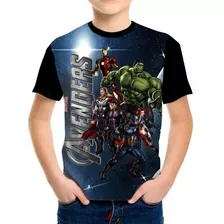 Camisa, Camisetas Vingadores Avengers Kr7