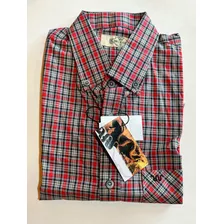 Camisa Masculina King Ranch Xadrez Manga Curta Lançamento