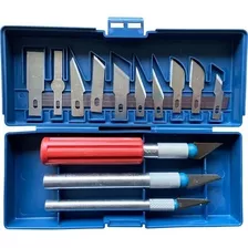 Kit Estilete De Precisão 13 Peças Lanmax Artesanato Hobby