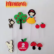 Arquivo De Corte Topo De Bolo Branca De Neve