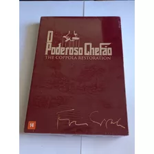 Box Dvd Trilogia O Poderoso Chefão (3 Dvds) Dublado 