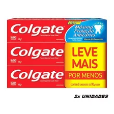 12 Pasta Dental Colgate Flúor Menta Máxima Proteção Atacado