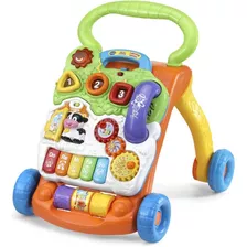 Vtech Andador De Aprendizaje De Pie Y Sentado Color Naranja 