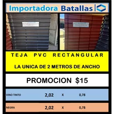 Promocion Teja Españ Pvc $7 Teja Trapezoidal Extragrande T7