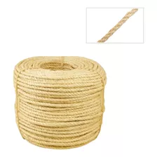 05 Metros Corda Fio Sisal Artesanato 5mm Arranhador De Gato