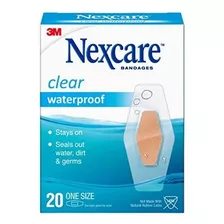 Vendajes Transparentes Impermeables Nexcare, Sella El Agua, 