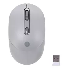 Mouse Techzone Inalámbrico Click Silencioso 1600 Dpi Gris