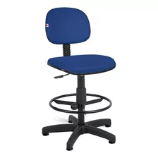 Cadeira De Escritório Shop Cadeiras Ag405s Azul Com Estofado De Polipropileno