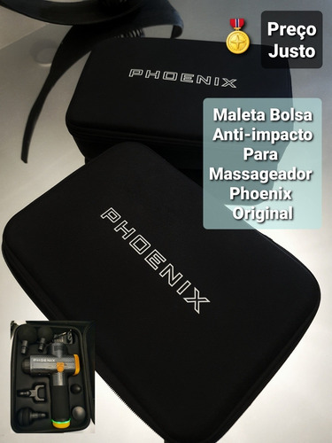 Bolsa Maleta Anti-impacto Original Para Massageador Phoenix 