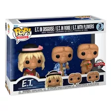 Funko Pop E.t. - Pacote De 3 E.t.