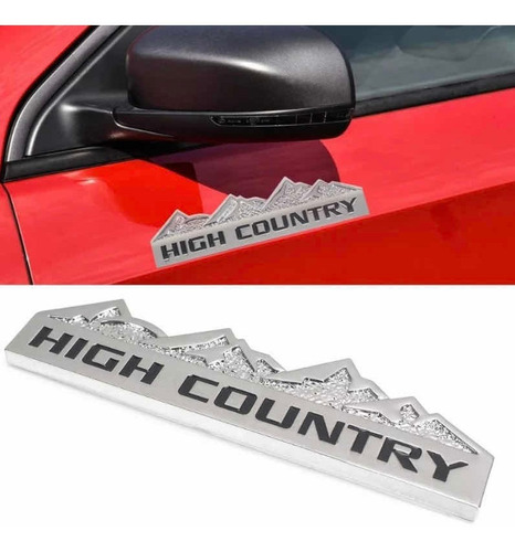 2 Emblemas Hight Country Chevrolet  Foto 2