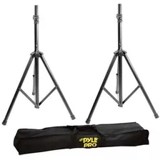 Pyle 2 Pack Heavy Duty Aluminum Speaker Stand Kit 8ft Heig