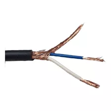 Metro De Cable Mallado 4 Mm Stereo Para Audio Auriculares