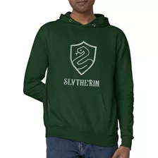 Sudadera Para Hombre Hoodie Con Gorro Harry Potter Slytherin