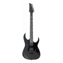 Guitarra Elétrica Ibanez Rg Gio Grgr131ex De Choupo Black Flat Com Diapasão De Amaranto