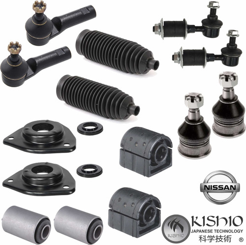 Kit Rotulas Bujes Terminales Nissan Sentra B14 1.6l 94-00 Foto 3