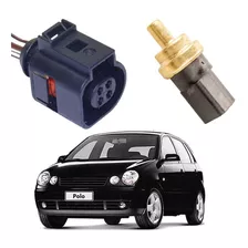 Sensor Temperatura +plug Conector 4 Vias Polo 2.0 8v Ap