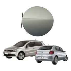 Portinhola Tampa Do Tanque Vw Gol G5 G6 G7 G8 Original Prateado 2018