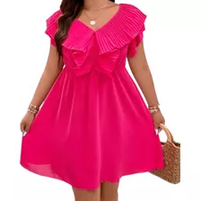 Vestido Rosa Fucsia 2xl