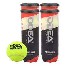 4 Tubos X 3 Pelotas De Tenis Padel Odea Premium All Court 