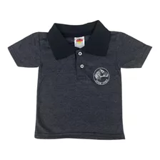 Camiseta Infantil Gola Polo Para Rodeio Gaúcho Tecido Leve