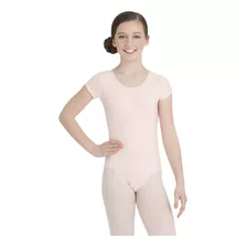 Maillot Basico De Manga Corta Para Ninas Capezio Team