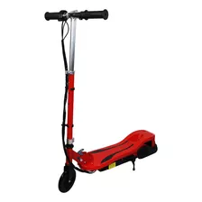 Scooter Patin Electrico Plegable Con Freno P/niños Rojo Msi