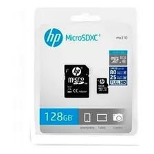 Memoria Micro Sd 128gb Clase 10 100mbps Original+ Adaptador