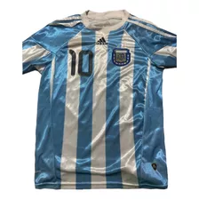 Camiseta Argentina adidas Lionel Messi 2010 Talle Xl