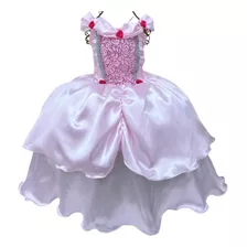 Vestido Fantasia Infantil Princesa Bela/ Ariel