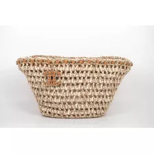 Bolso Shopping Pequeño De Crochet Entrupy