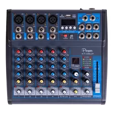 Consola Mixer Parquer 6 Canales Con Efectos