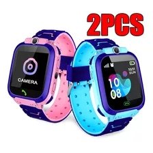 2pcs Niños Localizador Sim Camara Reloj Gps Smartwatch