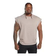 Playera Gymshark | Super Natural Cut Off T-shirt | Oversize